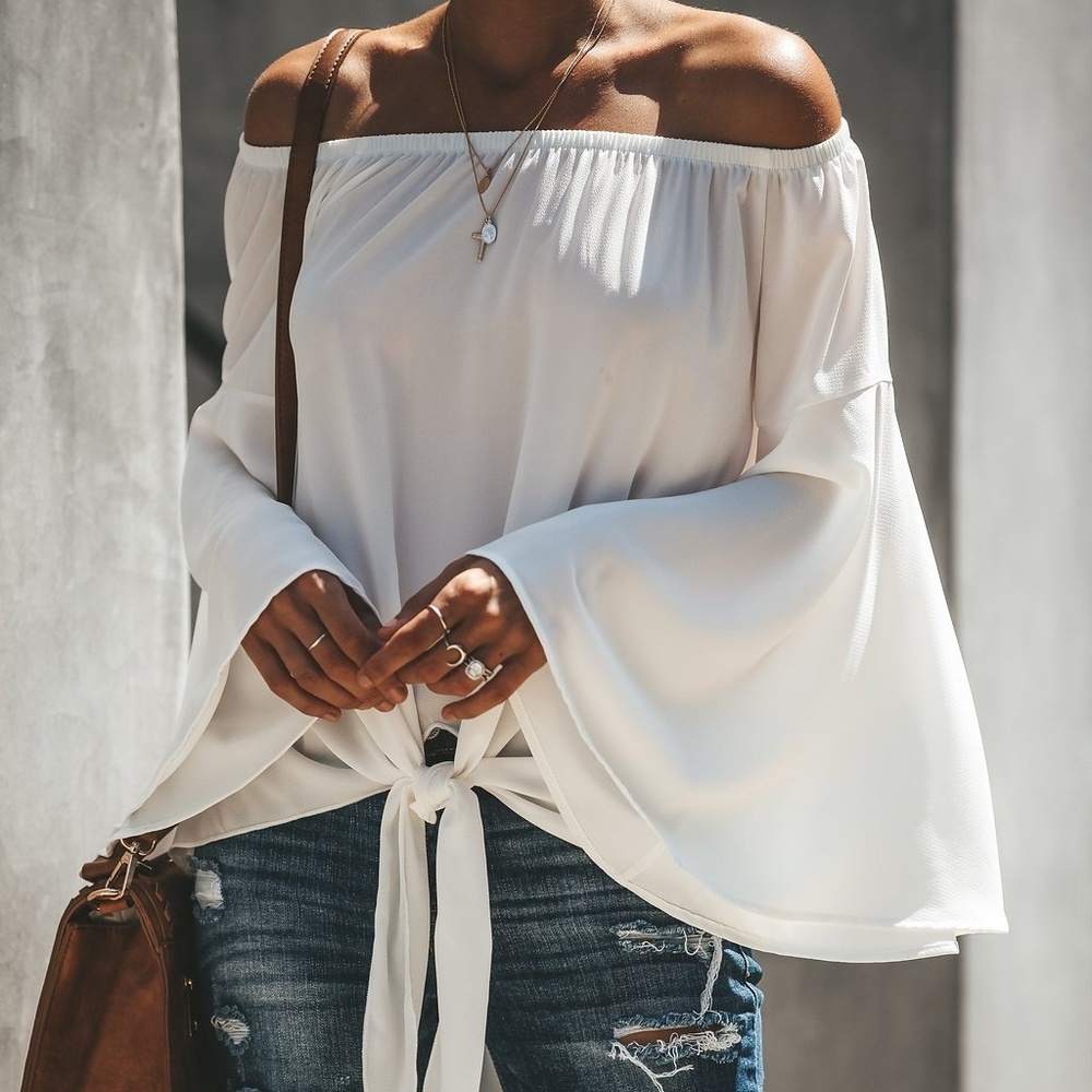 Vici Collection "Arrison" Off The Shoulder Top